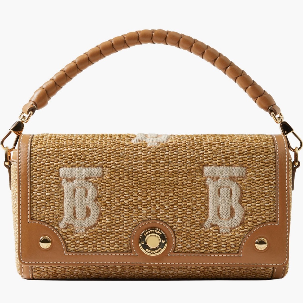 Burberry Raffia Purse/Bag